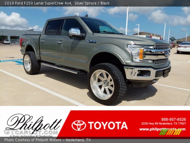 2019 Ford F150 Lariat SuperCrew 4x4 in Silver Spruce
