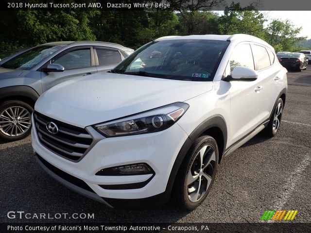 2018 Hyundai Tucson Sport AWD in Dazzling White