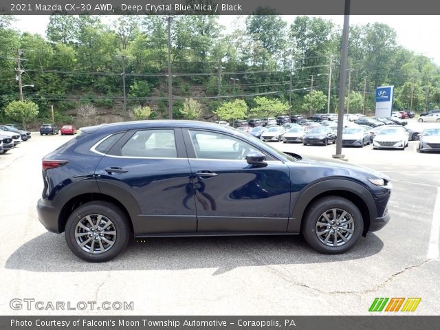 2021 Mazda CX-30 AWD in Deep Crystal Blue Mica