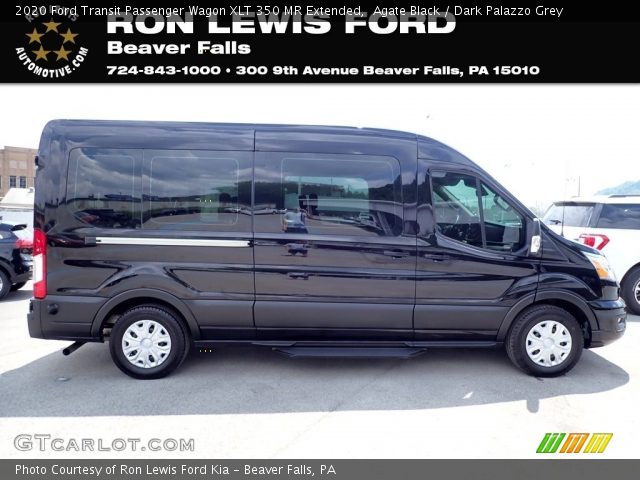 2020 Ford Transit Passenger Wagon XLT 350 MR Extended in Agate Black