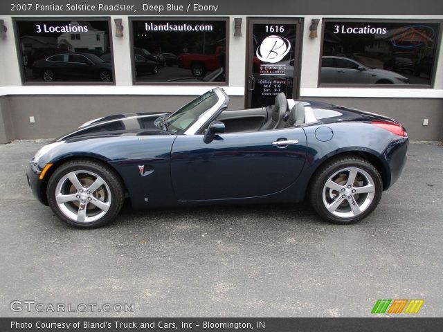 2007 Pontiac Solstice Roadster in Deep Blue