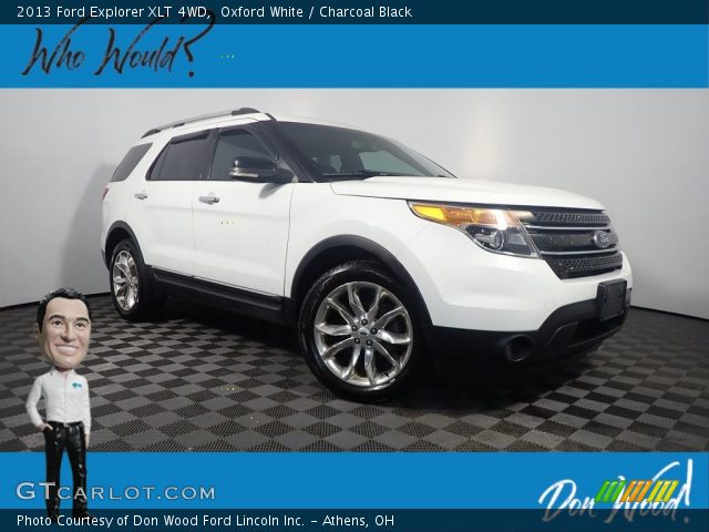 2013 Ford Explorer XLT 4WD in Oxford White