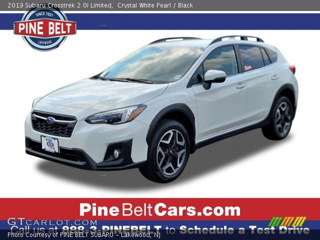 2019 Subaru Crosstrek 2.0i Limited in Crystal White Pearl