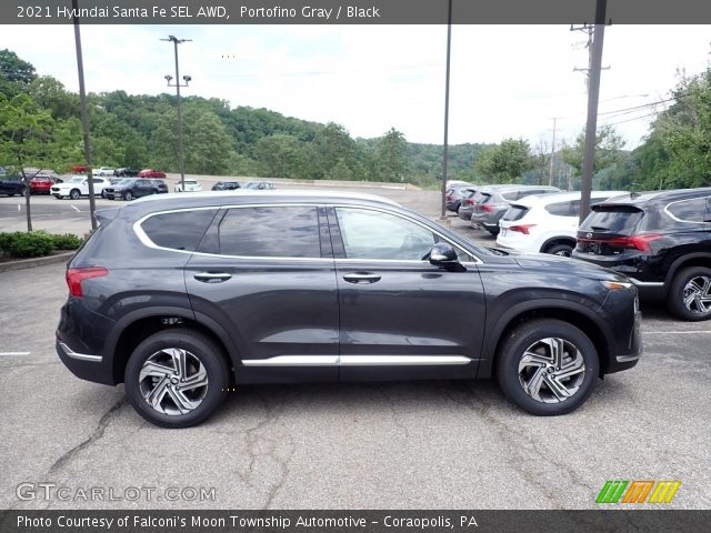 2021 Hyundai Santa Fe SEL AWD in Portofino Gray