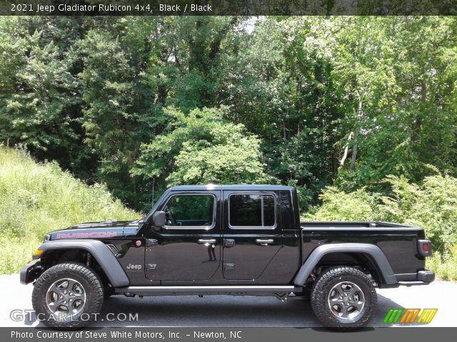 2021 Jeep Gladiator Rubicon 4x4 in Black