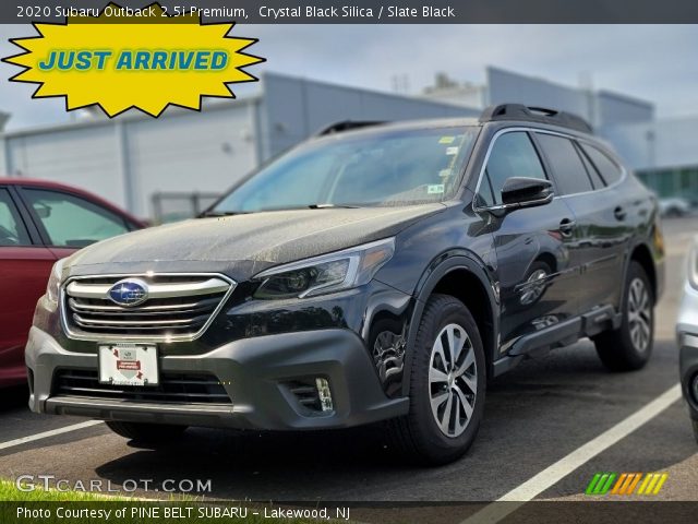 2020 Subaru Outback 2.5i Premium in Crystal Black Silica