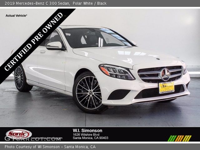 2019 Mercedes-Benz C 300 Sedan in Polar White
