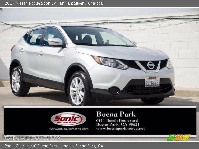 2017 Nissan Rogue Sport SV in Brilliant Silver