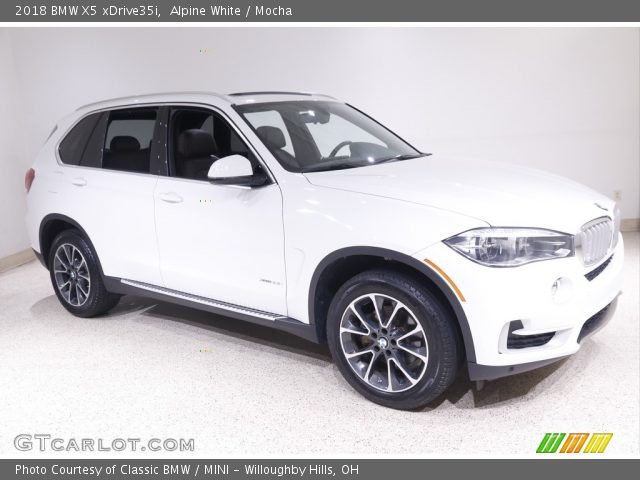 2018 BMW X5 xDrive35i in Alpine White