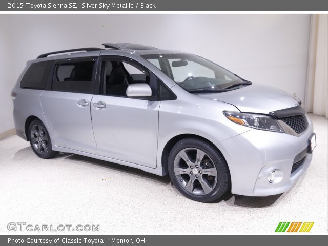 2015 Toyota Sienna SE in Silver Sky Metallic