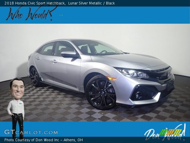 2018 Honda Civic Sport Hatchback in Lunar Silver Metallic