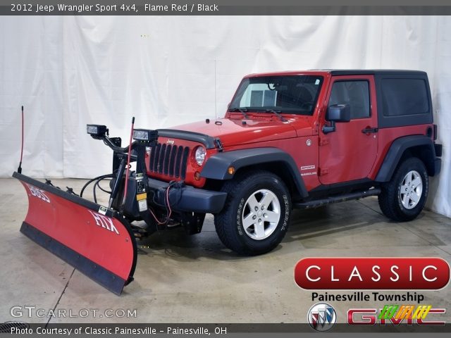 2012 Jeep Wrangler Sport 4x4 in Flame Red