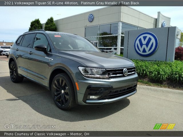 2021 Volkswagen Tiguan SE R-Line 4Motion in Platinum Gray Metallic