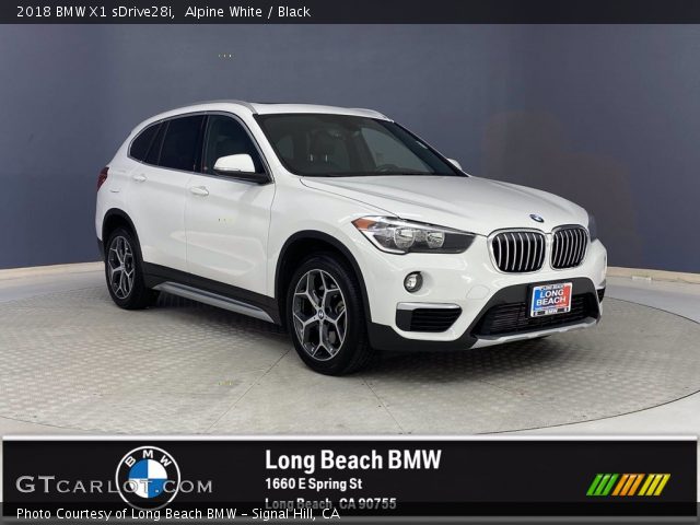 2018 BMW X1 sDrive28i in Alpine White