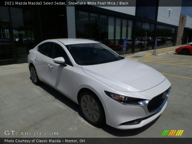 2021 Mazda Mazda3 Select Sedan in Snowflake White Pearl Mica