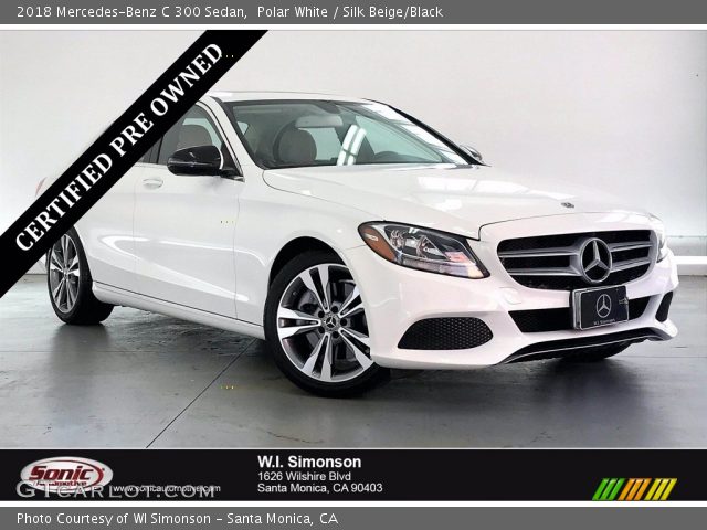 2018 Mercedes-Benz C 300 Sedan in Polar White