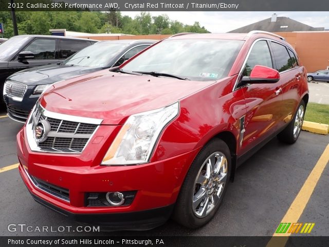 2012 Cadillac SRX Performance AWD in Crystal Red Tintcoat