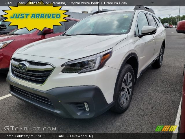 2020 Subaru Outback 2.5i Premium in Crystal White Pearl