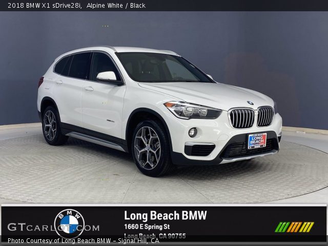 2018 BMW X1 sDrive28i in Alpine White