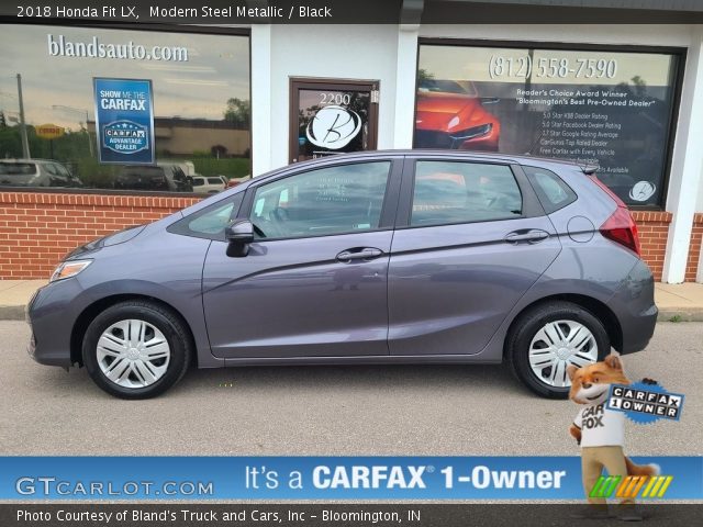 2018 Honda Fit LX in Modern Steel Metallic