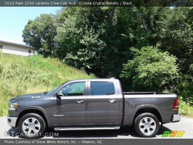 2019 Ram 1500 Laramie Crew Cab 4x4 in Granite Crystal Metallic