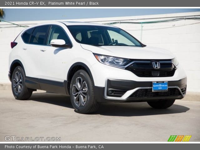 2021 Honda CR-V EX in Platinum White Pearl