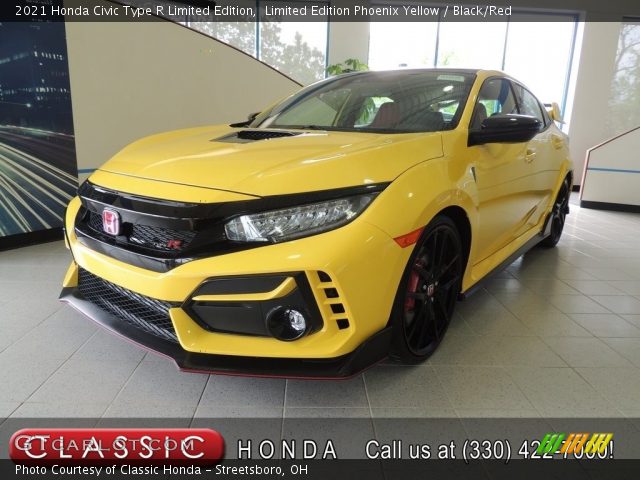 2021 Honda Civic Type R Limited Edition in Limited Edition Phoenix Yellow