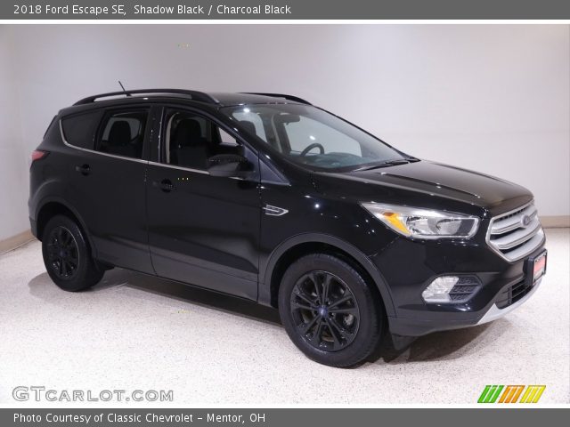 2018 Ford Escape SE in Shadow Black