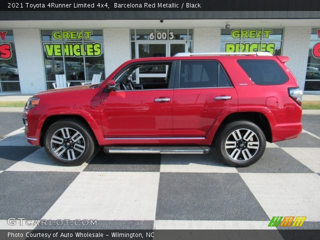 2021 Toyota 4Runner Limited 4x4 in Barcelona Red Metallic