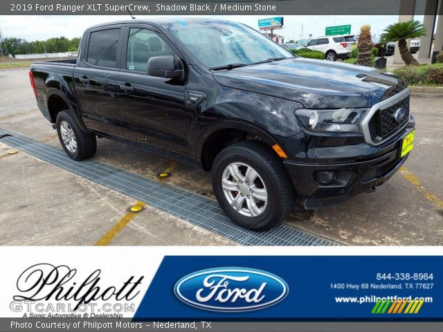 2019 Ford Ranger XLT SuperCrew in Shadow Black