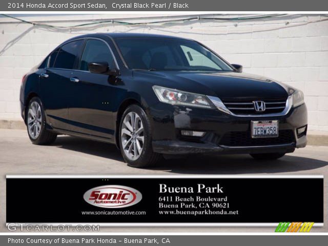 2014 Honda Accord Sport Sedan in Crystal Black Pearl