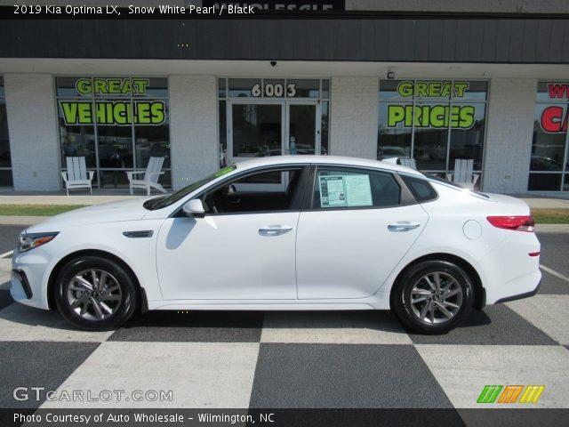 2019 Kia Optima LX in Snow White Pearl