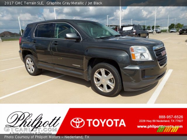 2017 GMC Terrain SLE in Graphite Gray Metallic