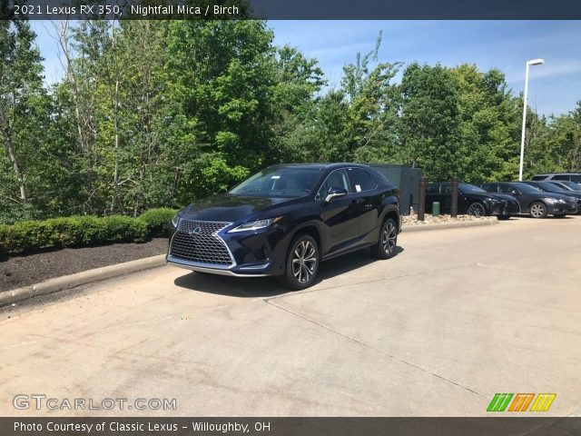 2021 Lexus RX 350 in Nightfall Mica