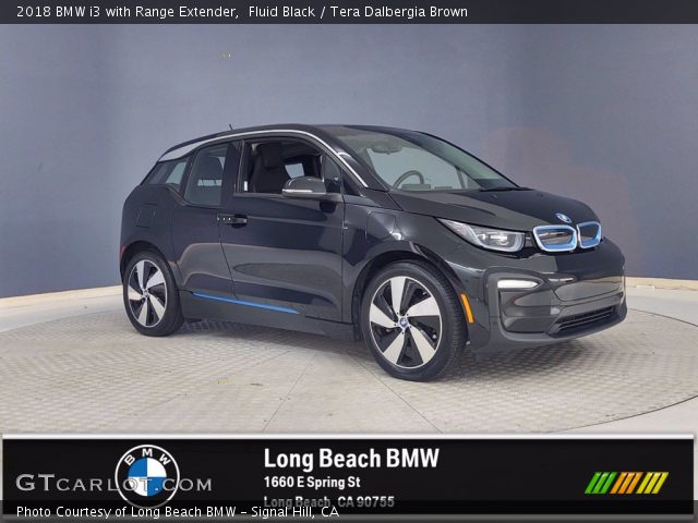 2018 BMW i3 with Range Extender in Fluid Black