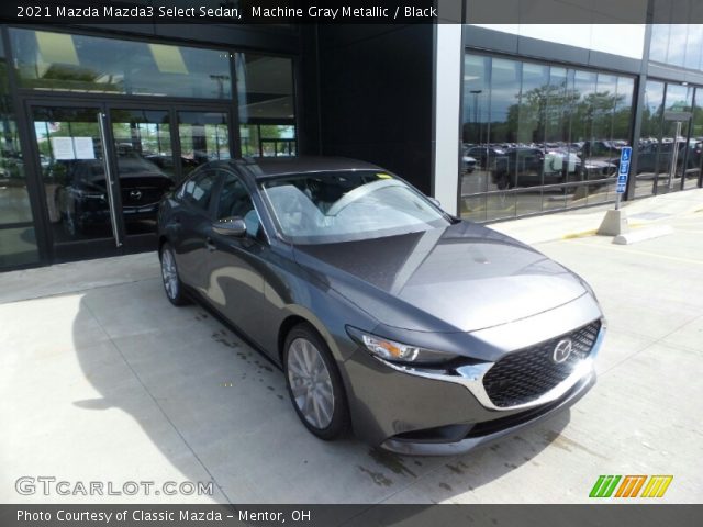 2021 Mazda Mazda3 Select Sedan in Machine Gray Metallic