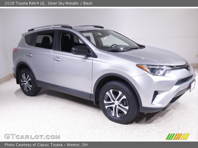 2018 Toyota RAV4 LE in Silver Sky Metallic