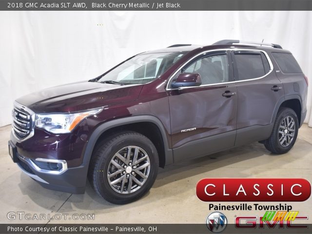 2018 GMC Acadia SLT AWD in Black Cherry Metallic