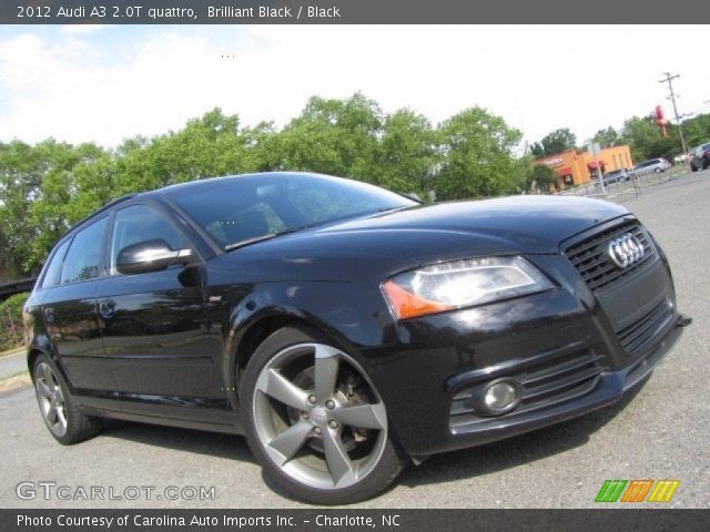 2012 Audi A3 2.0T quattro in Brilliant Black