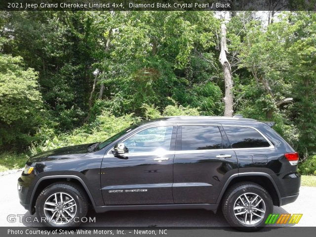 2021 Jeep Grand Cherokee Limited 4x4 in Diamond Black Crystal Pearl