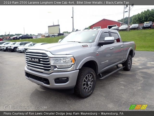 2019 Ram 2500 Laramie Longhorn Crew Cab 4x4 in Billet Silver Metallic