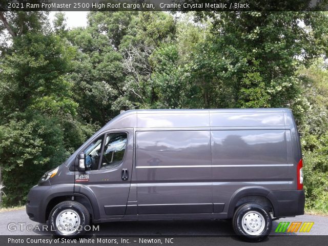 2021 Ram ProMaster 2500 High Roof Cargo Van in Granite Crystal Metallic