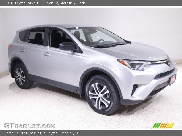 2018 Toyota RAV4 LE in Silver Sky Metallic
