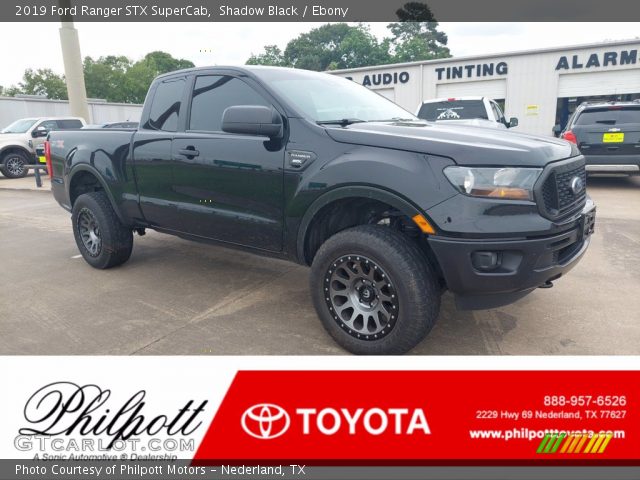 2019 Ford Ranger STX SuperCab in Shadow Black