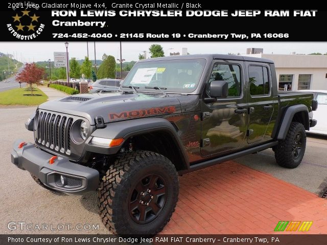2021 Jeep Gladiator Mojave 4x4 in Granite Crystal Metallic