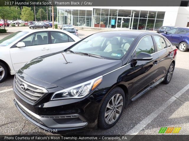 2017 Hyundai Sonata Sport in Phantom Black