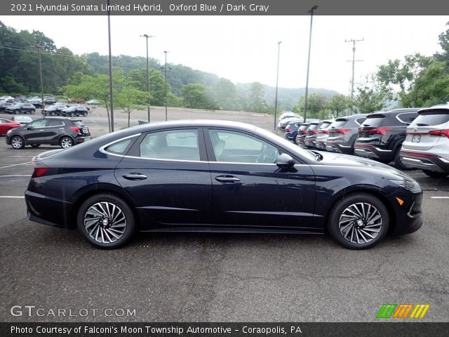2021 Hyundai Sonata Limited Hybrid in Oxford Blue