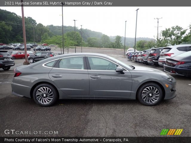 2021 Hyundai Sonata SEL Hybrid in Hampton Gray