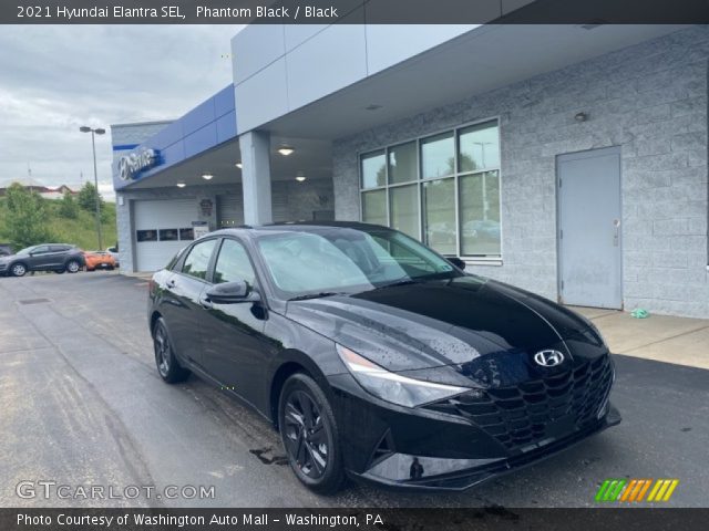 2021 Hyundai Elantra SEL in Phantom Black