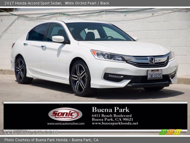 2017 Honda Accord Sport Sedan in White Orchid Pearl